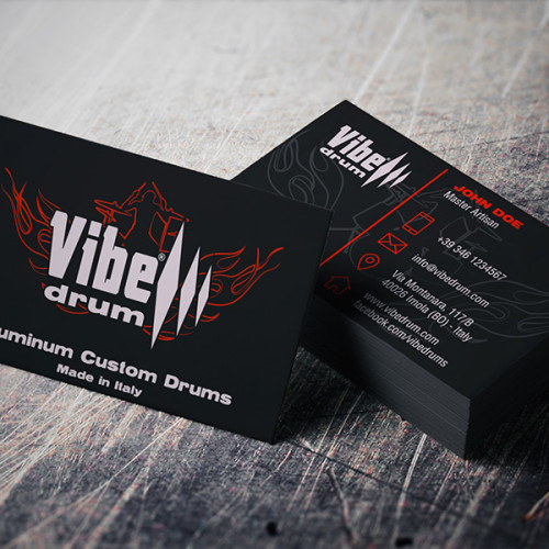 Business Card Design | Vibe Drum