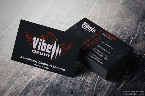 Business Card Design | Vibe Drum