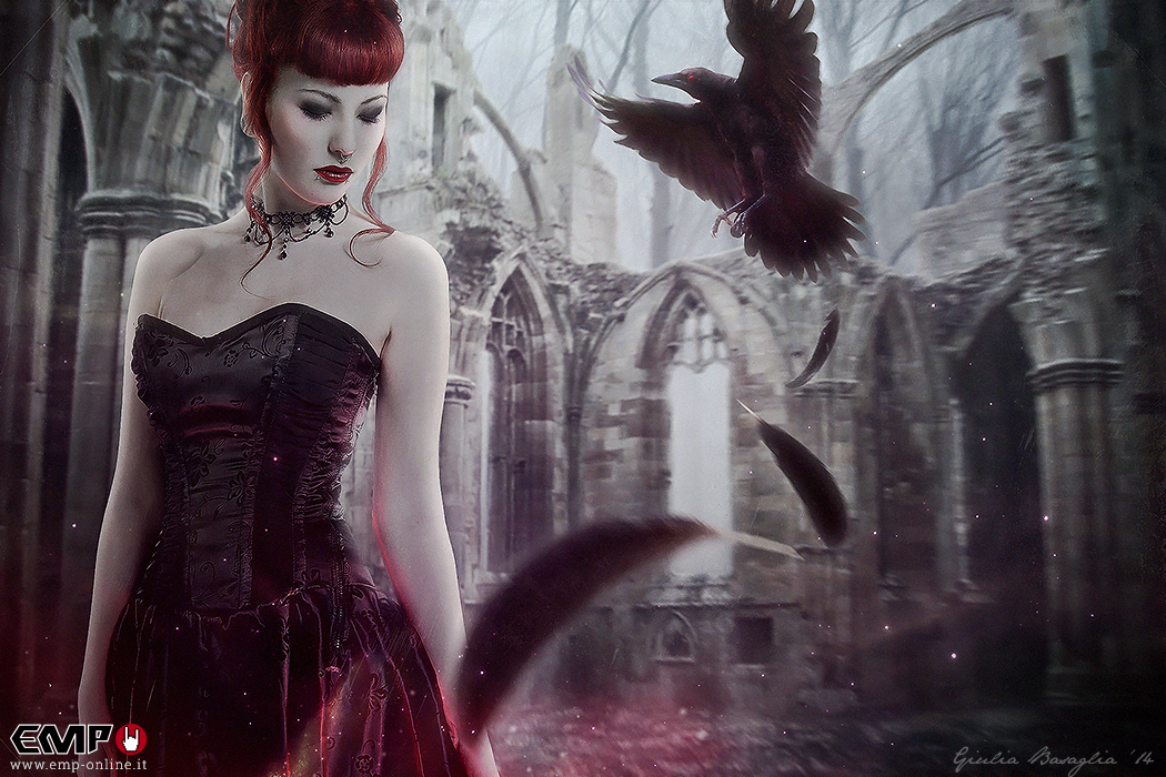 "Here Comes The Raven" Digital Artwork | EMP Mailorder Italia